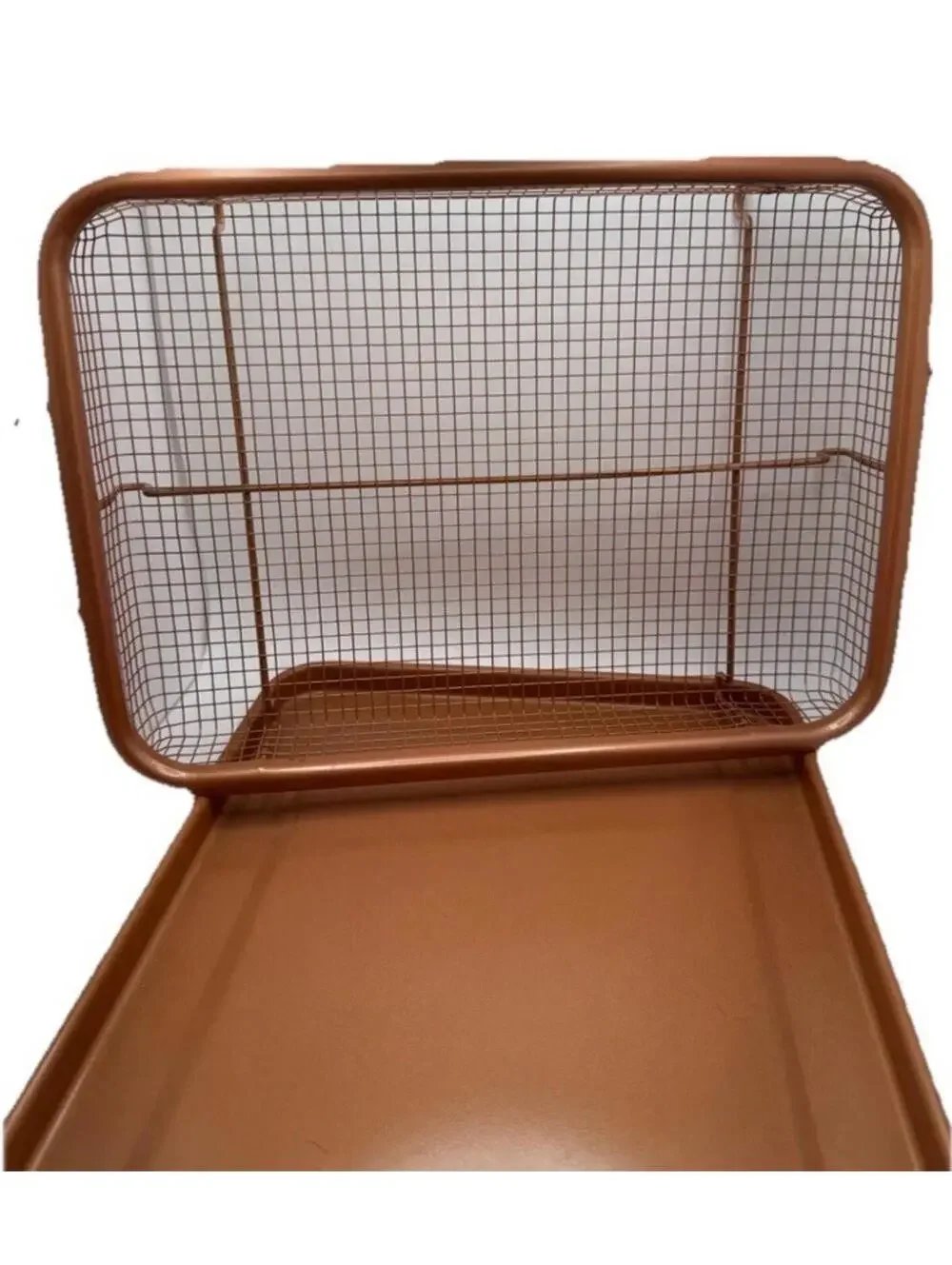 Set Of 2 - COPPER CRISPER BY COPPER CHEF Turn Your Oven Into An Air Fryer NEW